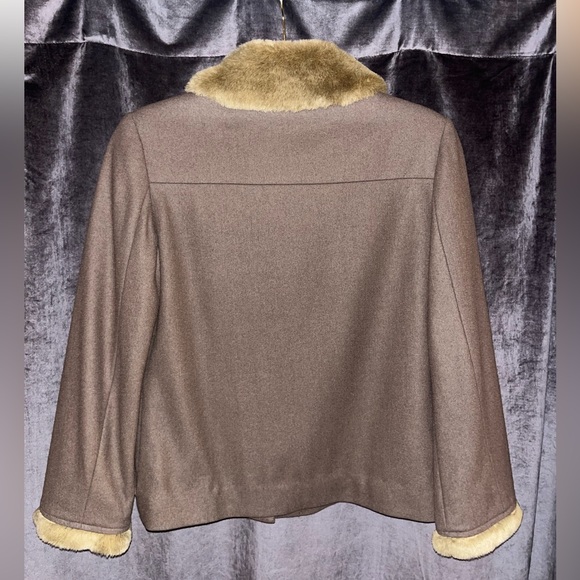 Vintage 1990s Cinole Faux Fur Jacket - Picture 4 of 12